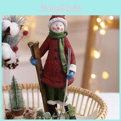 Décorations d'Arbre de Noël Ornements en Résine Cerf et Canard Pour Décoration Festive de Fête