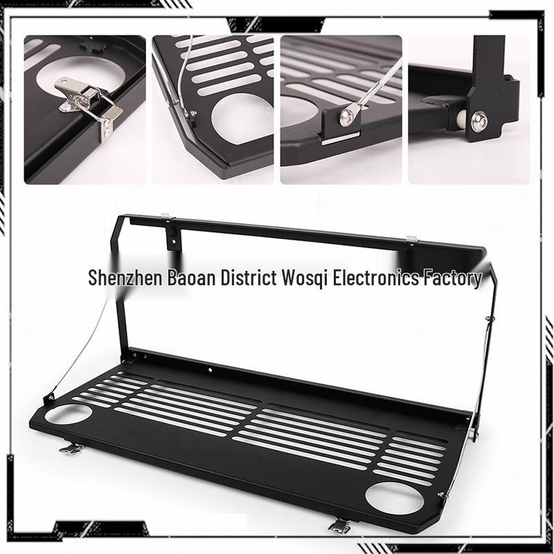 JL Wrangler Rear Tailgate Foldable Storage & Dining Table