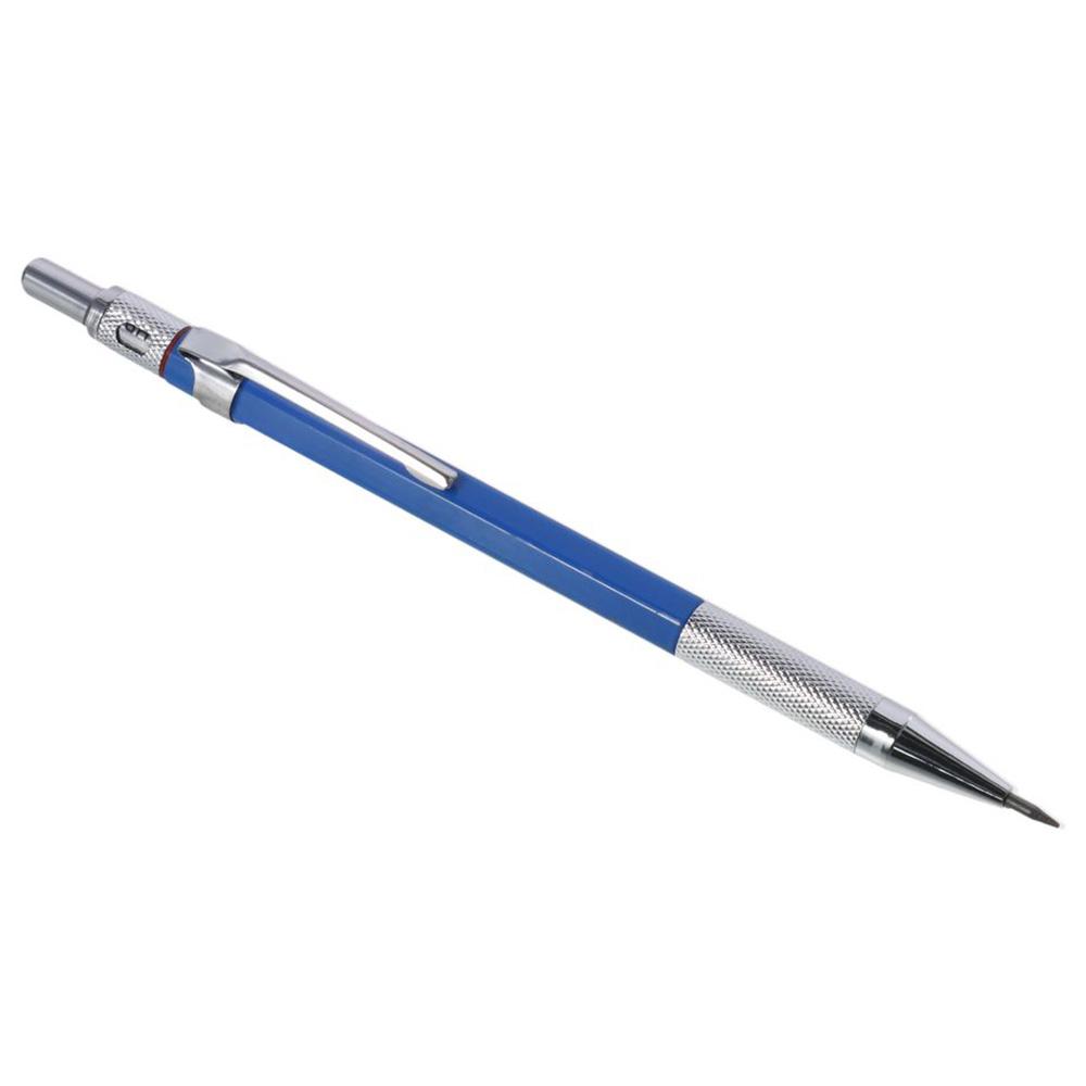 26 Pcs Marker Welders Pencil Metal Mechanical Pencils Silver Round Refills  Woodworking