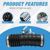 Air Intake Hose Assembly, Corrugated Rubber Hose with Metal Fittings and Clamps 1657788G00 16577-88G00 for D21 Pickup 2WD 3.0L Engine Intake System