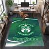 Crystal Velvet Rug Hibernian FC Print Custom Name Text Floor Mat Home Decor