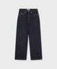 PLAC Essentials Wide Linen Denim Pants M08 Deep Blue
