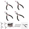 1/8pcs Jewellery DIY Making Beading Mini Pliers Tools Kit Set Round Flat Long Nose