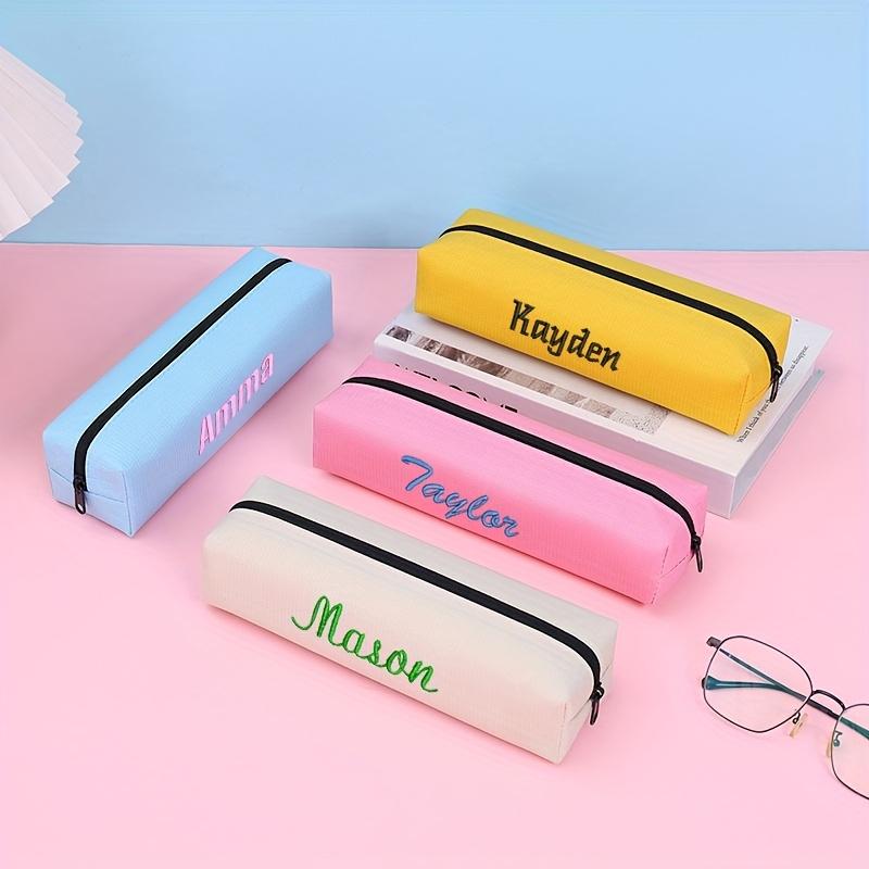 Customization of Personalized Gifts Large Capacity Student Pencil Case Storage Simple Students Convenient Stationery Bag