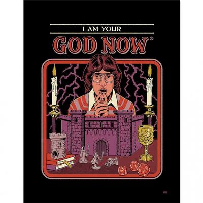 I Am Your God Now Framed Poster