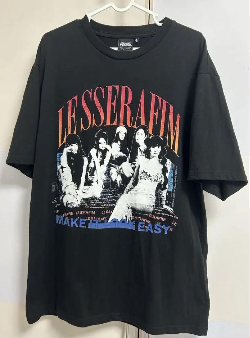 

[USED] LE SSERAFIM Pop-up Peaches T-shirt Le Seraphim L