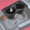 For Civic R FL5 Silicone Water Cup Holder Rear Seat Leakproof Silicone Center Console Cup Stand Car Interior Accessories