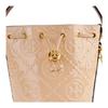 Tory Burch T Monogram Logo Drawstring Bucket Bag Women Handbags Light-Peach 154661-250