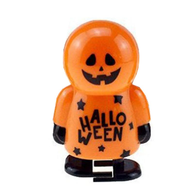 Retro mechanické natahovací kovové chodící skákání halloween dýňový skok duch netopýr robot mechanické hračky párty dekorace dárek