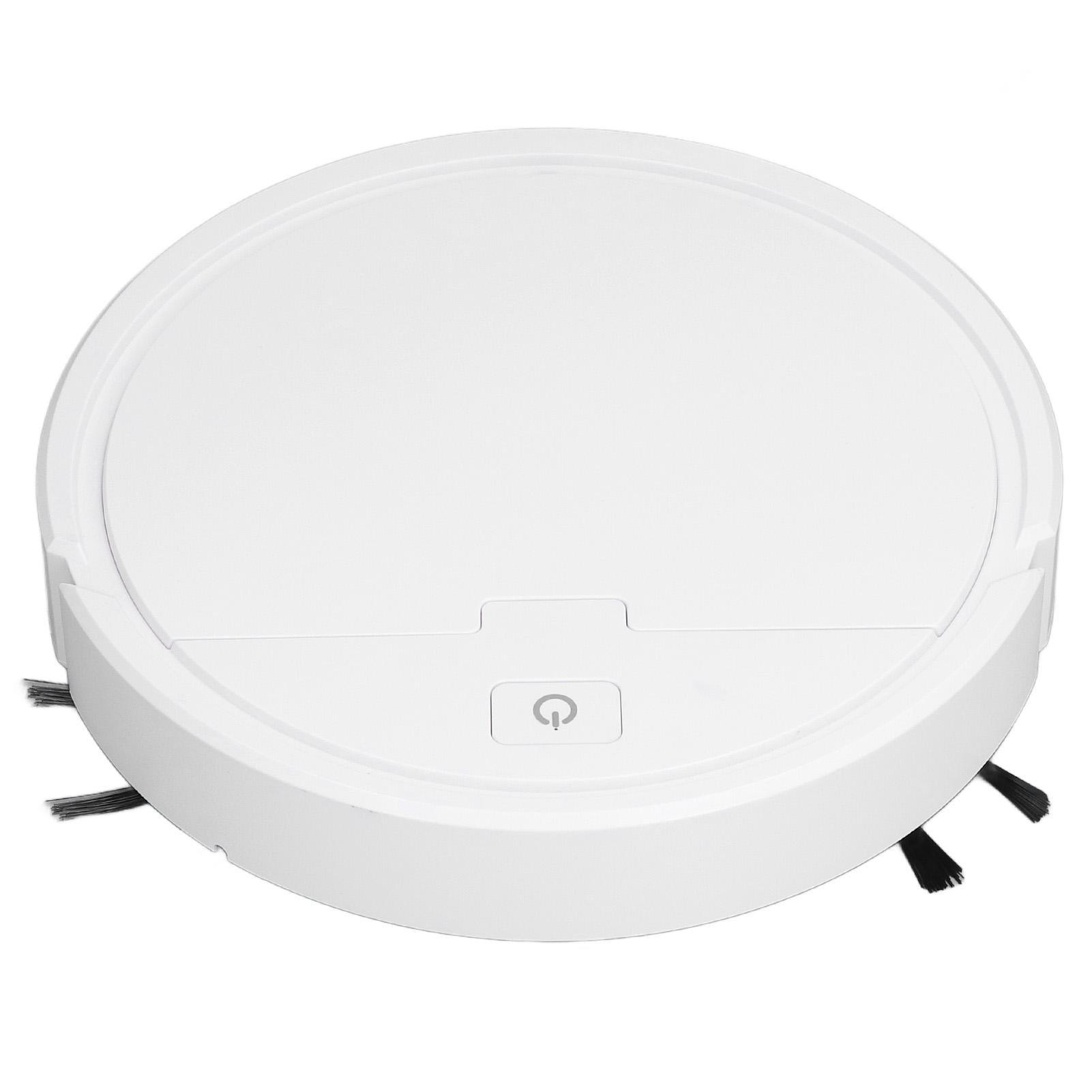 

3 In 1 Mini Vacuum Cleaner USB Charging Home Suction And Mopping Sweeper Intelligent SweeperBlack білий