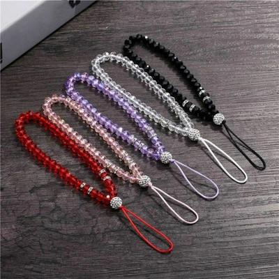 Charm Hand Wrist Lanyard Mobile Phone Chain Mobile Phone Straps Crystal Phone Straps Phone Lanyards