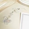 Elegant Butterfly Phone Lanyard Multipurpose Phone Charm Ornament Acrylic Pendant Mobile Accessory for Women Daily Use