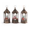 Rotating Christmas Music Lantern with Hotel Lighting and Oil Lamp Design