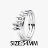 New 925 Silver Love Heart Rabbit Butterfly Bee Specimen Bead Double Color Talisman Pendant DIY Exquisite Charm Jewelry Gift