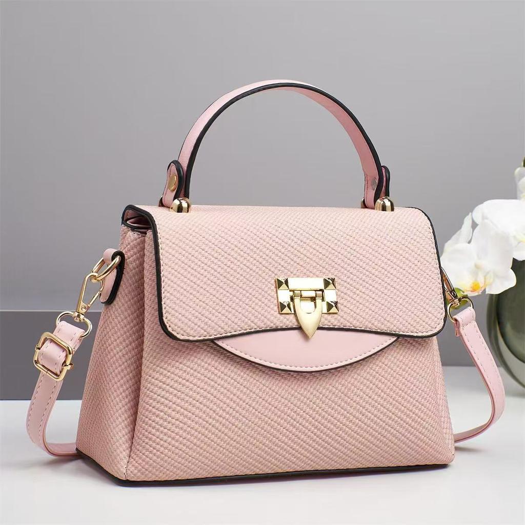 Neue leichte Luxus-Handtasche Pendler Macaron Schlicht Großes Fassungsvermögen Modisch Vielseitig Ein-Schulter Nische Umhängetasche