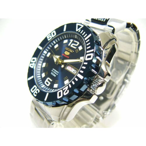 Seiko 5 Sports Automatic Watch (with Manual Winding), Overseas Model, SRPB37K1, Men's