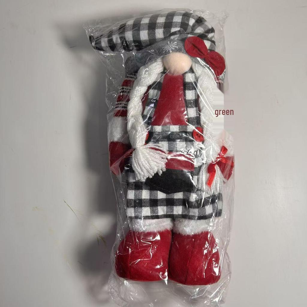 Christmas Telescopic Faceless Gnome Standing Ornament