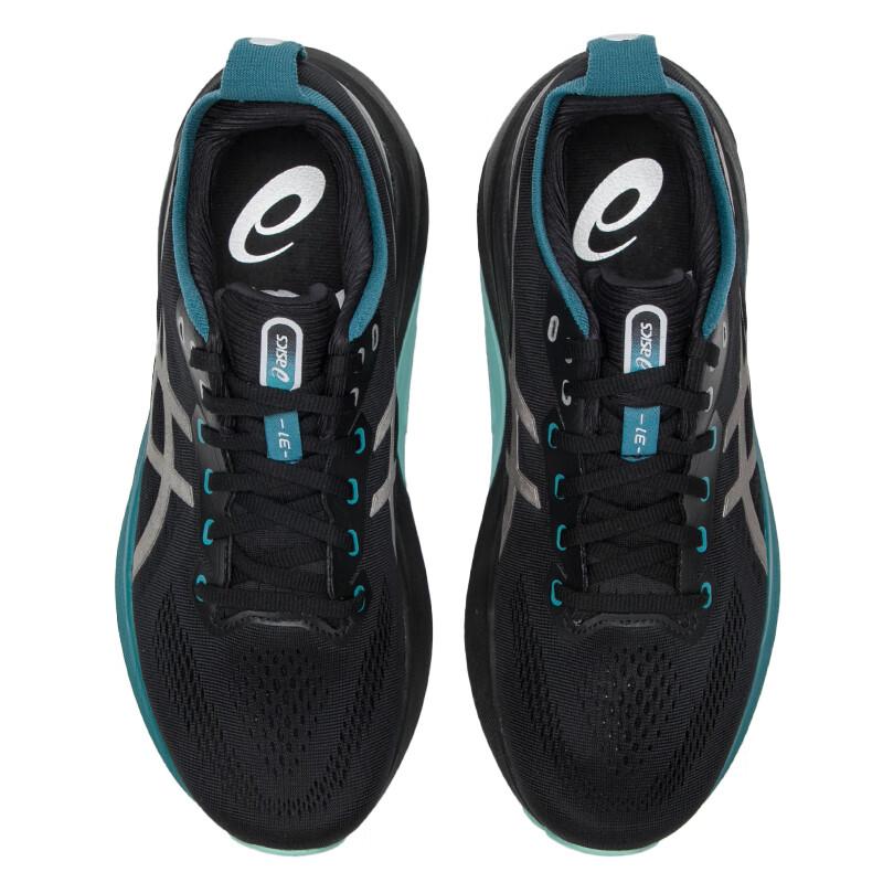 ASICS Gel Kayano 31 Lite Show Black Clay Grey Blue Men Sneakers 1011C100-001