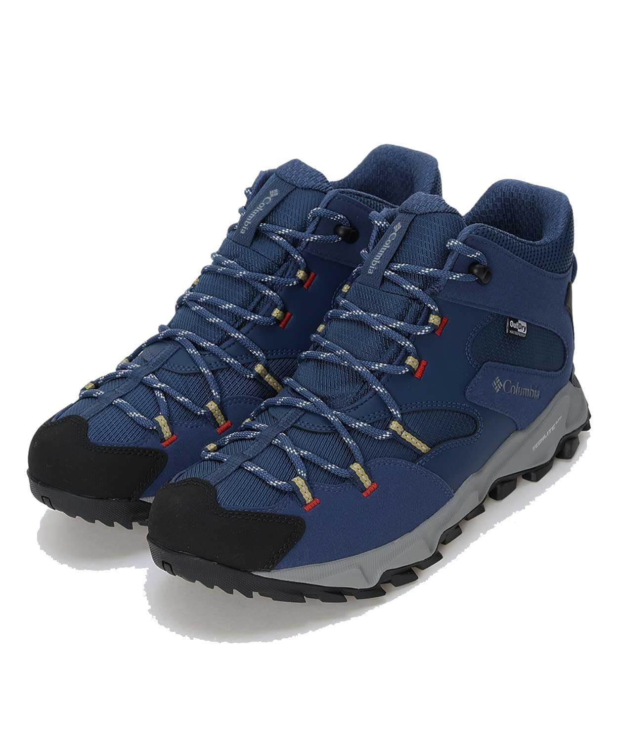 Columbia Saber Six Mid Outdry Wide Hiking Size Peppercorn Men s Shoes, 27.0cm, Carbon, (YI8972)