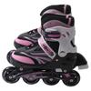 Inline Skates Pink M Roller Blades Adjustable PU Mesh Stable Slide Roller Skates for Girl Boy Teen