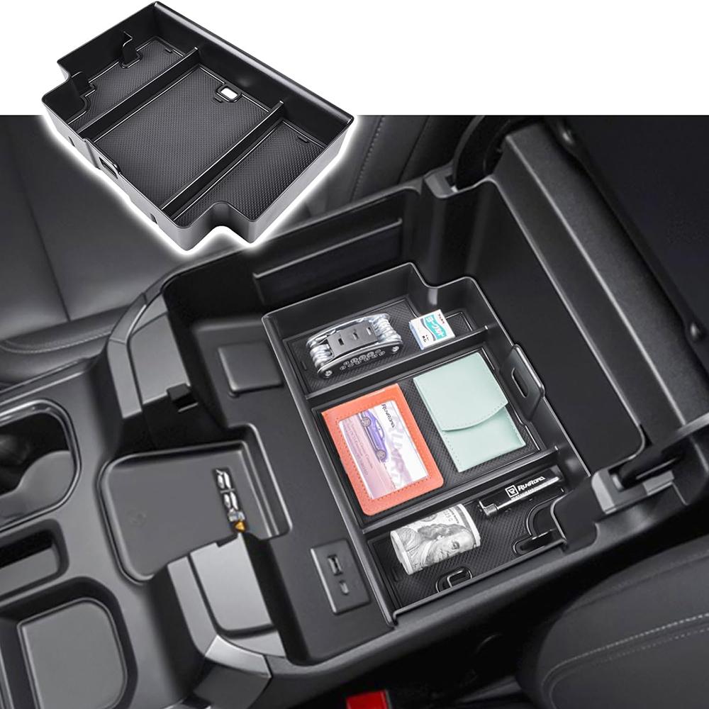 Console Organizer Organizer for 2025-2025 Chevy Silverado/GMC Sierra 1500 2500HD/3500HD(2025) Accessories Armrest Storage Box