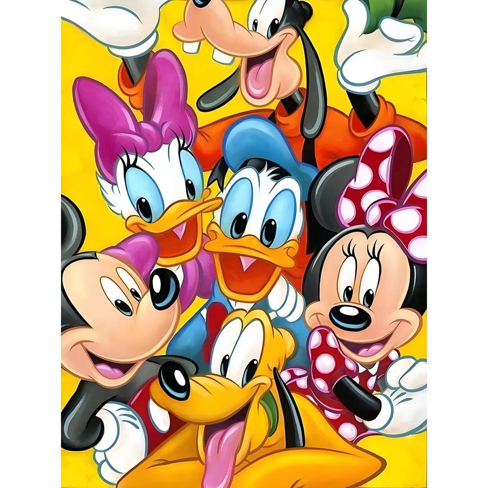 Diamond Painting Kits Lilo and Stitch Paw Patrol Pokemon Cars Home Decor Full Round Mosaic Embroidery Cross Stitch