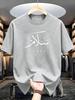 Arabic Calligraphy Peace Slogan Tee 100 Cotton Unisexs TShirt Summer Minimalist Cultural Inspired Casual Urban Stateunisext Top