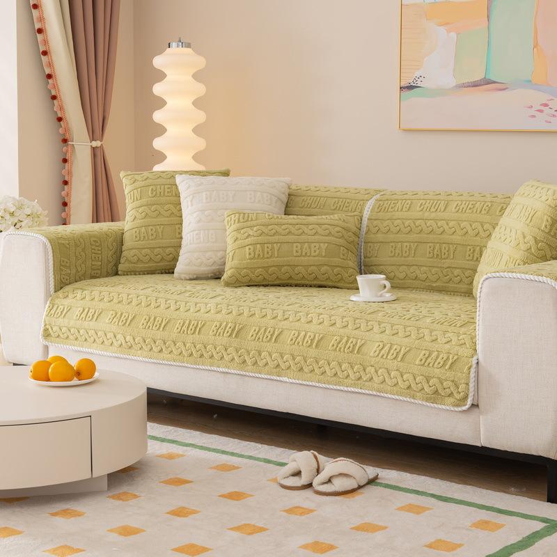 

Зимняя подушка для дивана, универсальная удобная хлопковая бархатная подушка для четырех сезонов, прямой ряд, нескользящая подушка, набор подушек для сидения, тканевый чехол 70*70cm