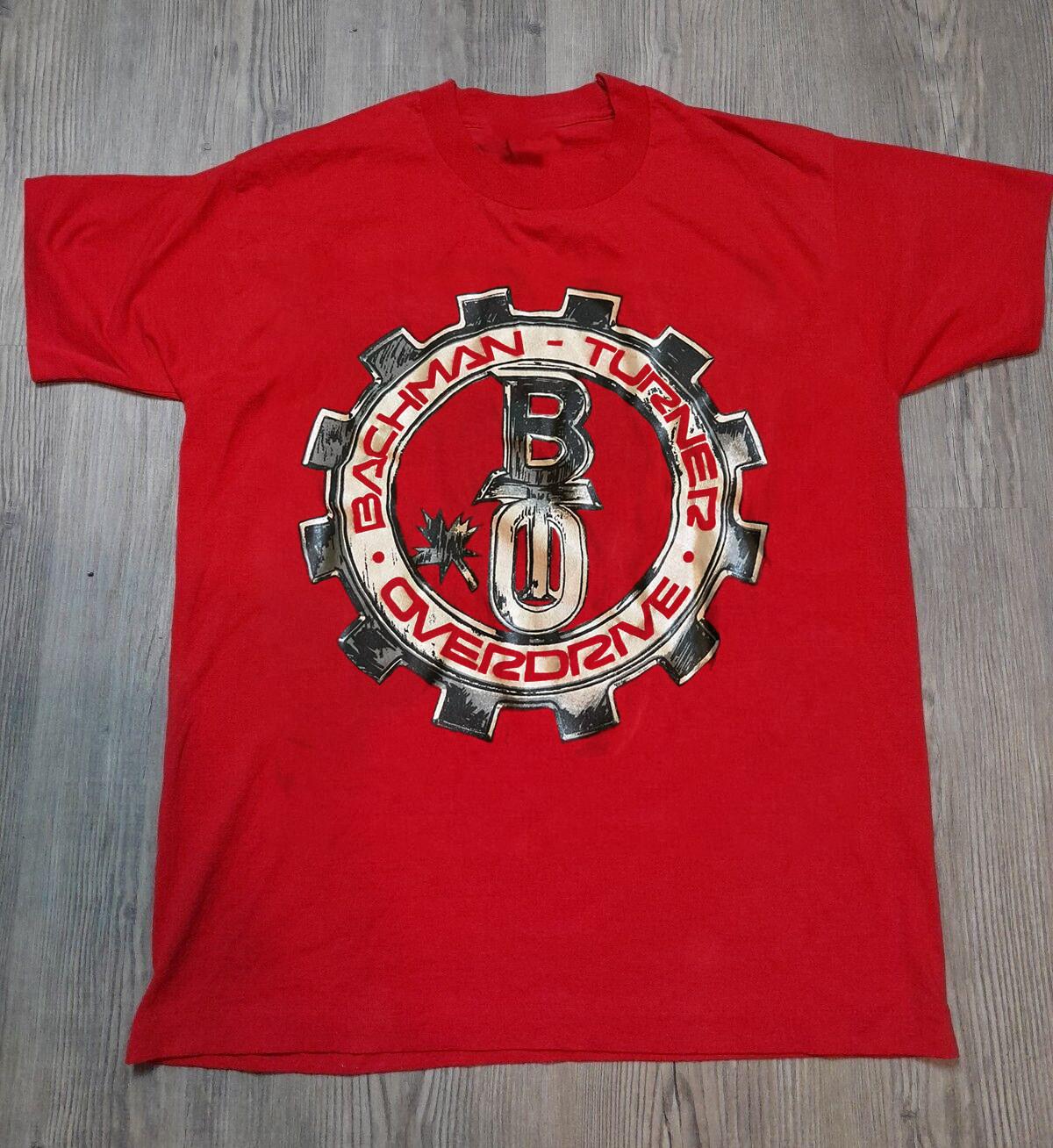 Bachman Turner Overdrive Concert Tour 1986 Gift For Fan S to 5XL T-shirt XXL