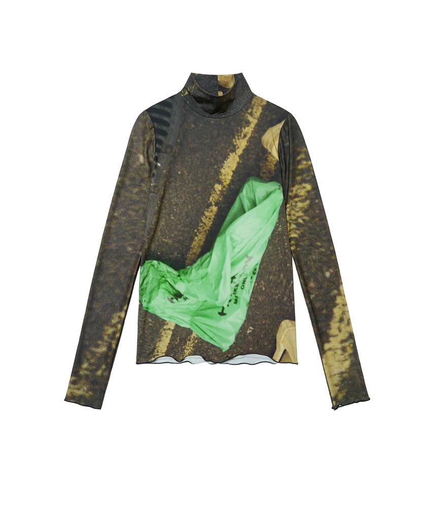SEEN Hi-Neck Printing Long Sleeve (Road)