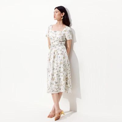 Vero Moda 2025 Summer Regenerated Cellulose Resort Long Dress
