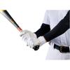 ZETT Baseball Batting High School Baseball Rules Silicone White Size M Gloves, Hand-Held, Compliant, Palm, (1100), (BG519HS)