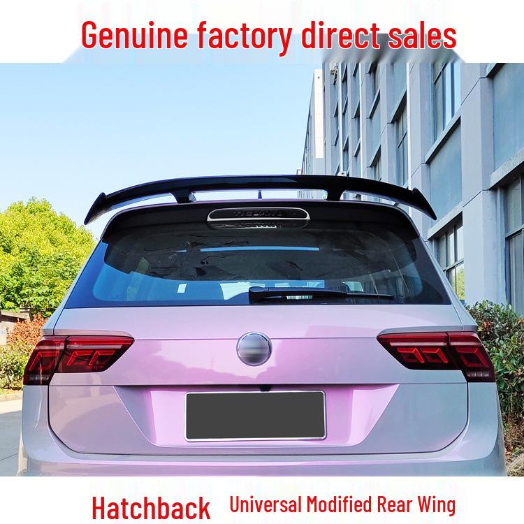 Universal Rear Spoiler & Wind Deflector for Hatchbacks