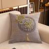 Pillowcase Chinese Style Soft Washable Breathable Comfortable Decorative Polyester Household Sofa Cushion