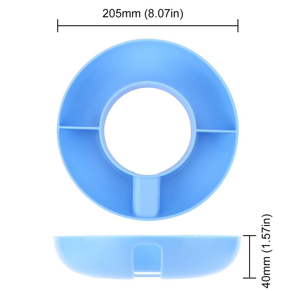 Snackplatten mit 5/4 Fächern für Stanley Cups, 40-Unzen-Tablett, Snack-Unterteilung, unterteilter Behälter, Lebensmitteltabletthalter für den Außenbereich