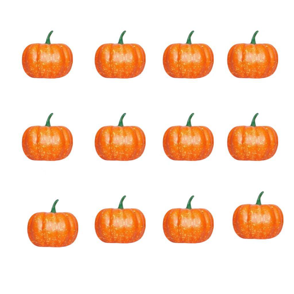 Artificial Pumpkin Winter Harvest Ornament Home Party Scene Bar Stage Decoration DIY Vegetable Craft Halloween