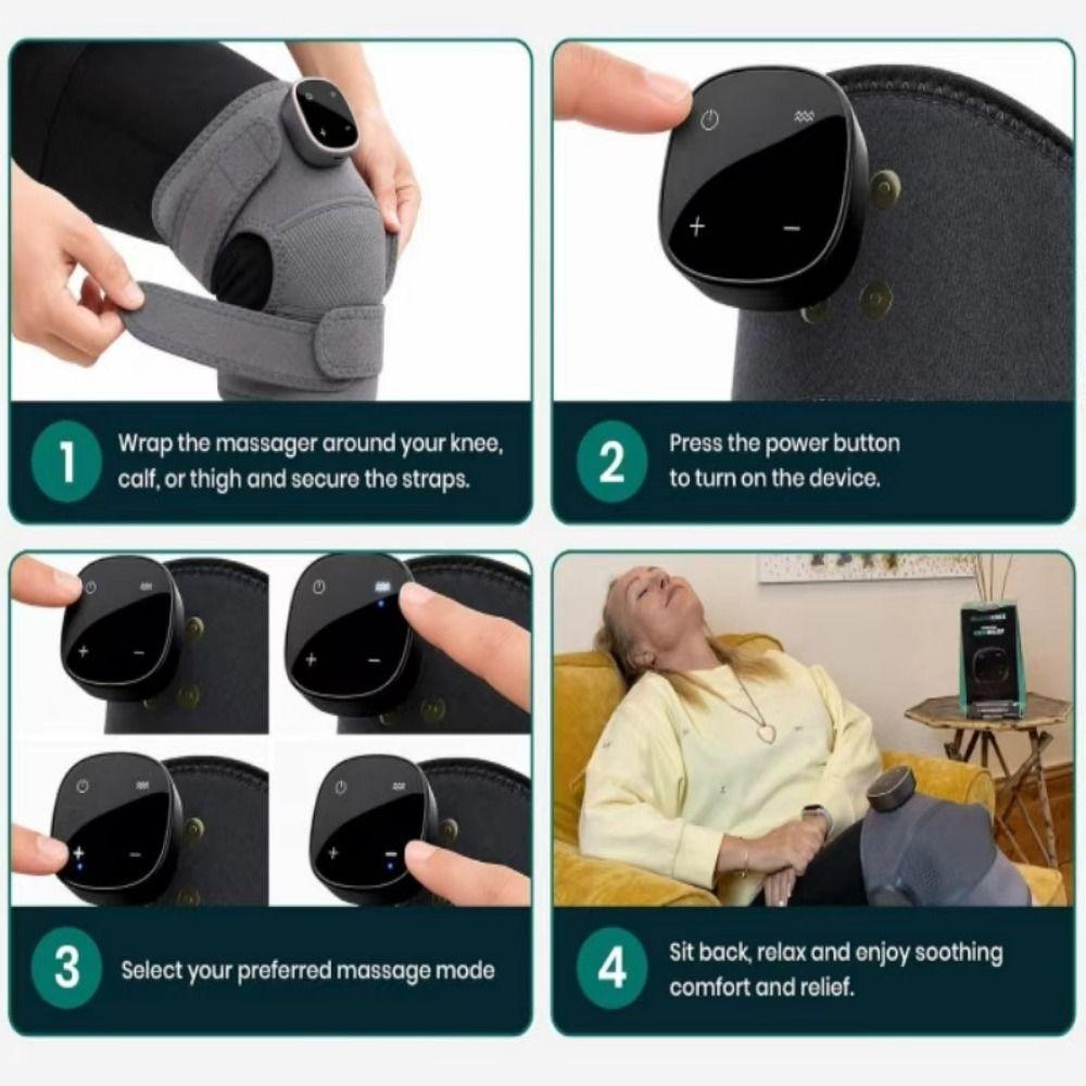 Support Belt Electric Shoulder Massager Heated Shoulder Brace Shoulder Elbow Knee Care