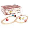 Right Track Toys Compatible with Thomas Wooden Train Track Set 52 Piece Pack Including All Major Brands 100%