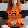 Halloween Throw Pillow Covers Pumpkin 18X18 Pillow Cover Halloween Decorations Pillowcases Thanksgiving Decorations For Party