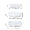 Striped Storage Bowl Mold Pleated Flower Pot Mold Castings Resin Mold  Handicraft