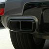 Authentic Car Tail Throat Trim For Land Rover Range Rover Sport 2018- Exhaust Pipe Cover Tail Pipe Cover Trim Gloss Black