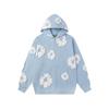 European and American 100%Cotton Foam Printed Hoodie Men's and Women's Hoodies