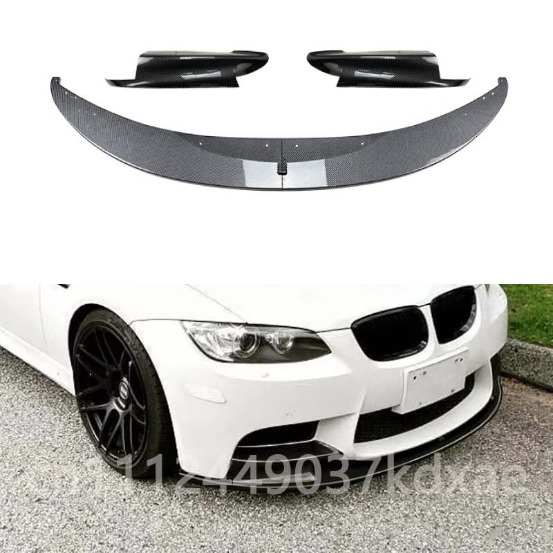 For 2006-2013 BMW 3 Series M3 E90 E91 E92 E93 Auto Accessories Modification Exterior Front Bumper Spoiler Lip Splitter Diffuser