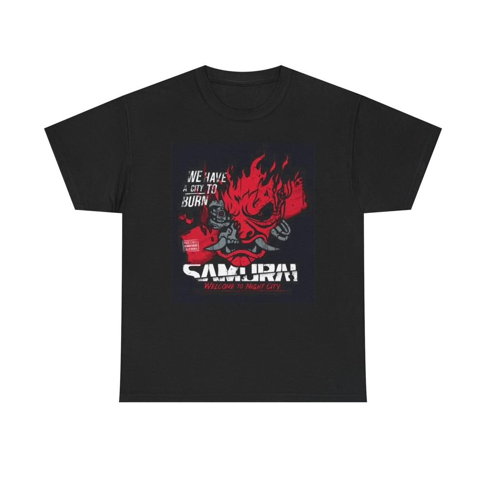 

Samurai Graphic T Shirt Vintage Art Unisex Heavy Cotton Tee Unisex T-Shirt XXXXL