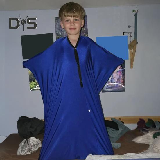 Dětská dynamická pohybová senzorická ponožka pro batolata chlapce dívky úleva od úzkosti stresu tělová ponožka děti celotělová zavinovací ponožka uklidňující terapeutická deka