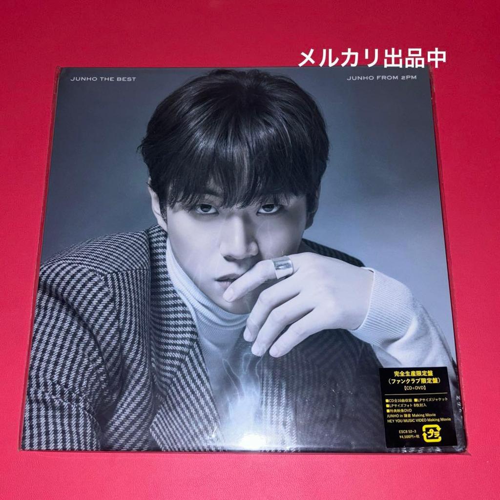 [USED] LEE JUNHO JUNHO THE BEST LP size