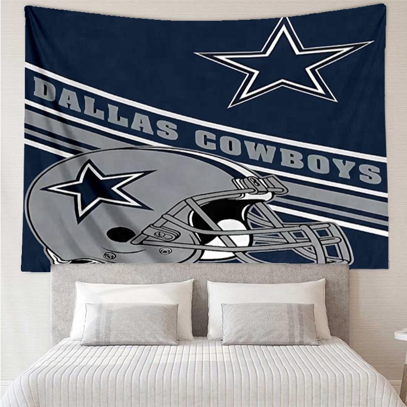 Dallas Cowboys Tapestry for Bedroom Aesthetic Classroom Tapestries Wall Hanging for Living Room Dorm Office,Ideal Creative Gift