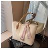 2025 New Spring Summer Advanced Ladies Single Shoulder Bag Fashion Scarves Decorative Handbags Large Capacity Commuter Tote Bag Sling Bag for Women