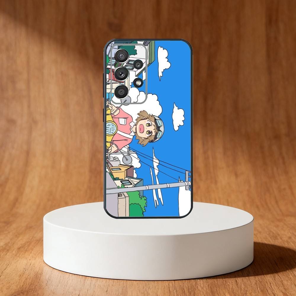 CITY THE ANIMATION Anime Phone Case For Samsung S25,S24,S21,S22,S23,S30,Ultra,S20,Plus,Fe,Note,10,9,5G Black Cover