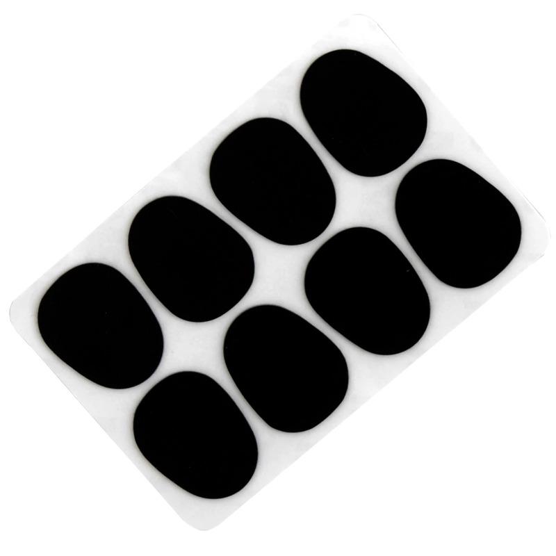 Saxophone Mouthpiece Pad Set for Alto Tenor Soprano Sax and Clarinet Silicone Cushion Patch Protector Accessory Kit Musical